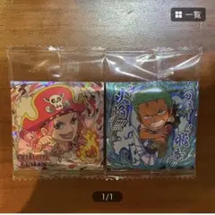 ワンピース シャーロット・リンリン 大海賊シールウエハース ロロノア・ゾロ