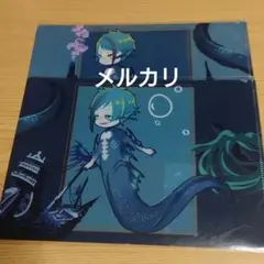 ジェイド　フロイド　A5クリアファイル　マーメイドフィン　ツイステ
