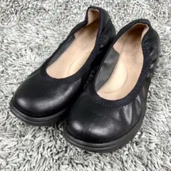 未使用級 ラックラック空飛ぶ パンプス ショップチャンネル バレエ