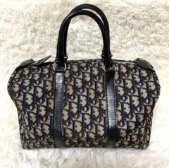 訳あり Christian Dior トロッター ボストンバッグ