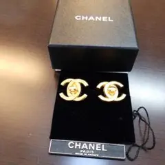 CHANEL ターンロック イヤリング ヴィンテージ ココマーク 97A