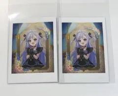 ユメステ ワールドダイスター 新妻八恵 フォト風 カード 2枚セット