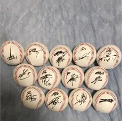 オリックス 直筆サインボール 13個セット