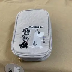 MNコスメポーチ　グレー