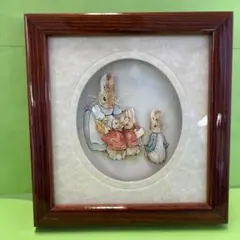 ハロッズ　ピーターラビット　スタンドミラー　JOHN ELLAM 3D ミラー PETER RABBIT（TM） - 激レア ハロッズ ピーターラビット