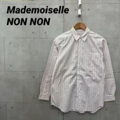 Mademoiselle NON NON シャツ チェック マルチカラー