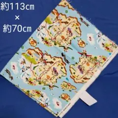 ディズニー　チップ&デール　オックス生地　ディズニー　廃盤　生地　ハギレ　厚地