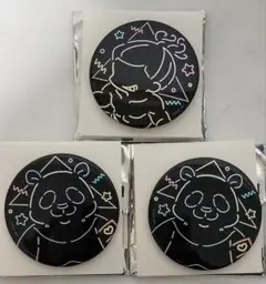 呪術廻戦 ネオンライン 缶バッジ パンダ 東堂葵