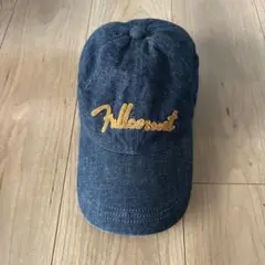 FULLCOUNT フルカウント　デニム ベースボールキャップ　ロゴ刺繍
