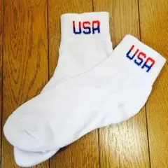 flower USA socks