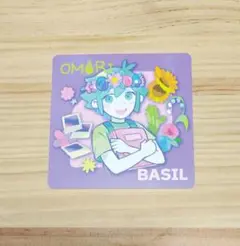 バジル　OMORI　ゲーマー焼き　コースター　GIGO限定　オモリ