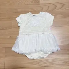 moujonjon ベビーフリルロンパース　70 美品