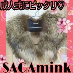 サガミンク ショール 振袖 成人式 和服 洋服