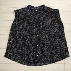 ノースリーブシャツ フレンチスリーブシャツ Mサイズ