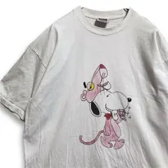 BiBS キャラ Tシャツ 古着 ピンクパンサー スヌーピー アメコミ アニメ