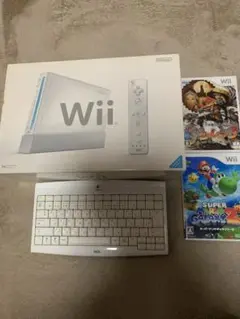 wii 本体 フルセット+キーボード+ソフト2本
