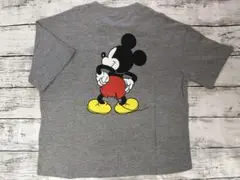 ※新品※Disney ミッキーマウス Tシャツ グレー120cm