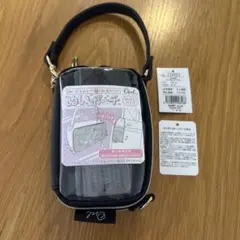 osel ぬいポーチ　推し活　ブラック