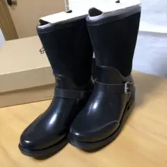 ugg レインブーツ 長靴 レディース 防寒 本革 ムートン ブーツ ショート