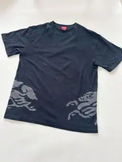 キリンマーク　Tシャツ　ブラック　コットン100％　XL