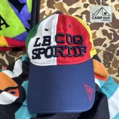 LECOQ SPORTIF マルチカラーキャップ
