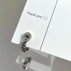 イヤーカフ マグネット シルバー イヤリング シンプル デイリー
