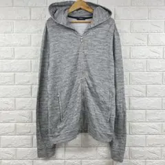 THEORY セオリー　STONE TERRY Zipup parka M