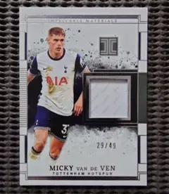 49枚限定 2024-25 PANINI ファン・デ・フェン メモラ　トッテナム