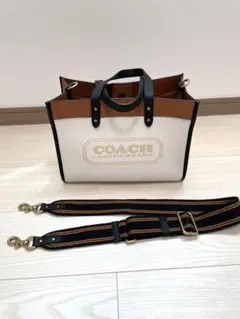 【美品】coach トートバッグ ショルダー レザー 本革