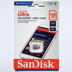 micro SDカード マイクロSDカード 128GB 100M/秒