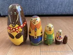 マトリョーシカ　三匹のこぶた