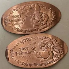 ミスバニー　とんすけ　ディズニー　スーベニアメダル