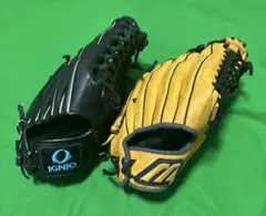【値下げ】MIZUNO IGNIO 軟式グローブ 2つセット