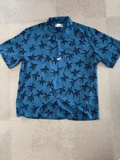 TWO PALMS アロハシャツ XL (大きめ)パームツリー柄