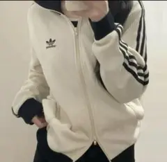 adidasワッフルトラックジャケット L