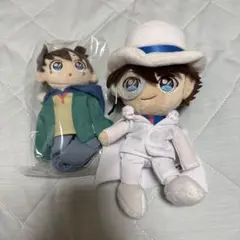 コナン 怪盗キッド ぬいぐるみ 2体セット