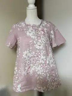 141ハンドメイド　浴衣　リメイク　チュニック　Lサイズ 丈短め