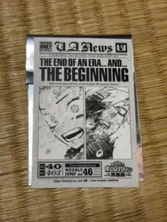 僕のヒーローアカデミア 原画展 来場者特典 緑谷出久、爆豪勝己