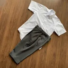 1度着用  シャツ ハーフパンツ セット 150〜160