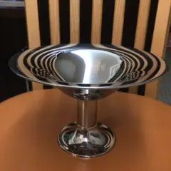 脚付 フルーツ盛皿　盛皿 フルーツスタンド ステンレス