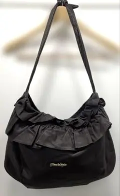 franche lippee フランシュリッペ　レザーショルダーバック　ブラウン