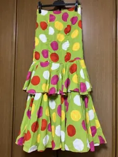 フラメンコ衣装✳️MOLINA モリーナ スカート 裾切り替え 3重 ボリューム フラメンコ衣装✳️MOLINA モリーナ スカート 裾切り替え 3重