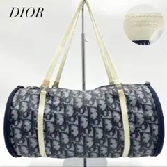 【美品 鑑定済】ChristianDior ハンドバッグ トロッター レディース