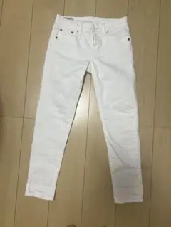 Polo Ralph Lauren ホワイトデニム　平置き32cm