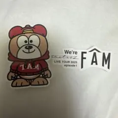 timelesz FAM 会場限定 ステッカー
