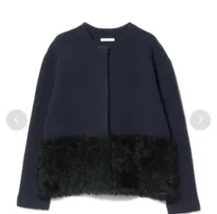 ファーコンビニットアウター エストネーション estnation