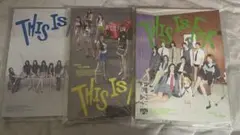 TWICE THIS IS FOR アルバム3種セット　トレカ・特典なし