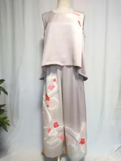 着物リメイク パンツセットアップ