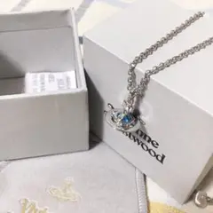 ヴィヴィアンウェストウッド オーブネックレス BLUE