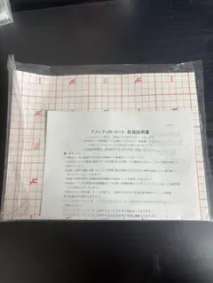 アメニティBコート 10枚セット 27×21cm 未開封 説明書付き